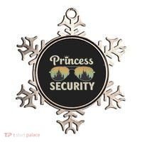 Princess Security Protection Retro Castle Matching Family Ornament thumb 0
