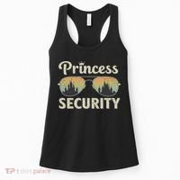 Princess Security Protection Retro Castle Matching Family Women's Tank Top thumb 0
