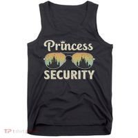 Princess Security Protection Retro Castle Matching Family Tank Top thumb 0