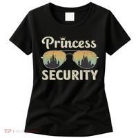 Princess Security Protection Retro Castle Matching Family Women's T-Shirt thumb 0