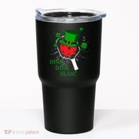 Pickleball St Patricks Day Leprechaun Dink Dink Slam Tumbler thumb 0