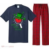 Pickleball St Patricks Day Leprechaun Dink Dink Slam Pajama Set thumb 0
