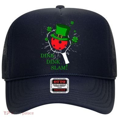 Pickleball St Patricks Day Leprechaun Dink Dink Slam Hat