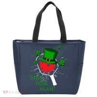Pickleball St Patricks Day Leprechaun Dink Dink Slam Tote Bag thumb 0