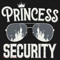 Princess Security Protection Birthday Party Matching Family Women's Hoodie thumb 2