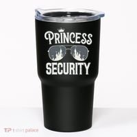 Princess Security Protection Birthday Party Matching Family Tumbler thumb 0