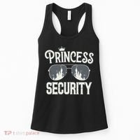 Princess Security Protection Birthday Party Matching Family Women's Tank Top thumb 0