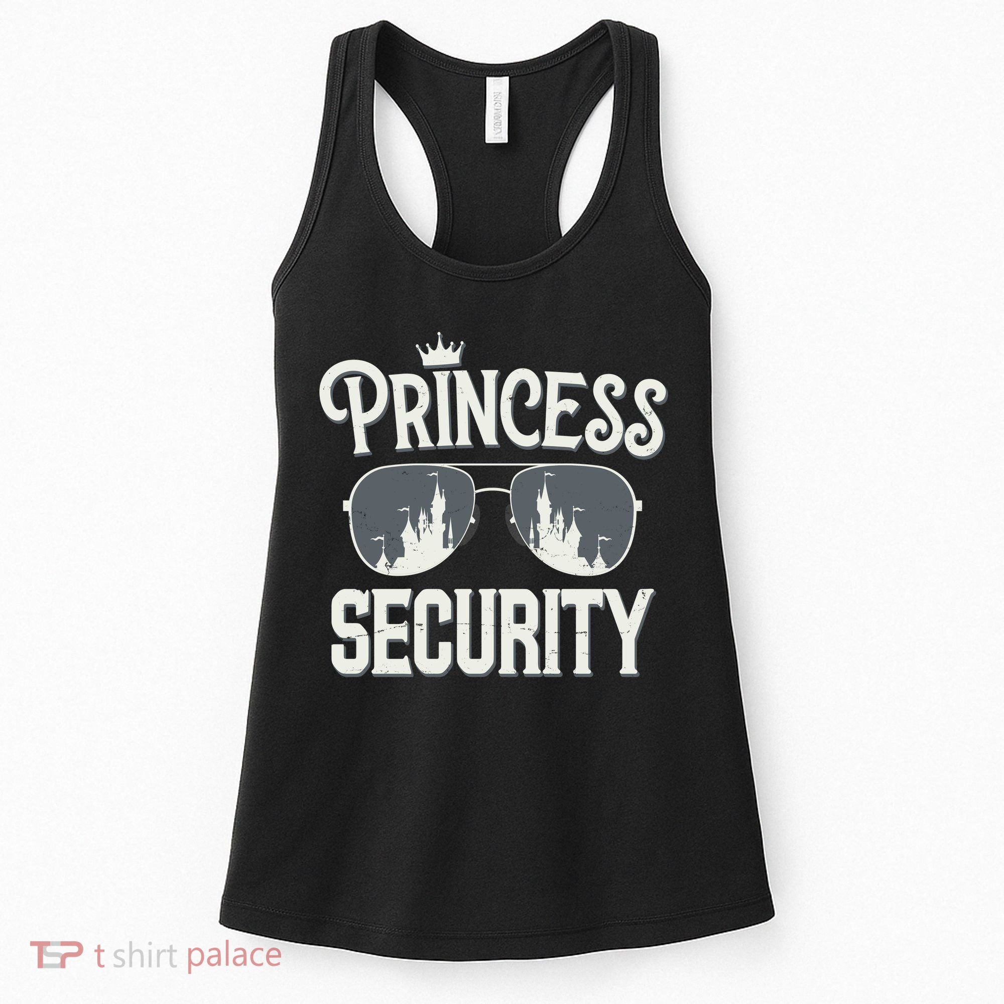 Princess Security Protection Birthday Party Matching Family Women's Tank Top