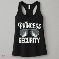 Princess Security Protection Birthday Party Matching Family Women's Tank Top thumb 3