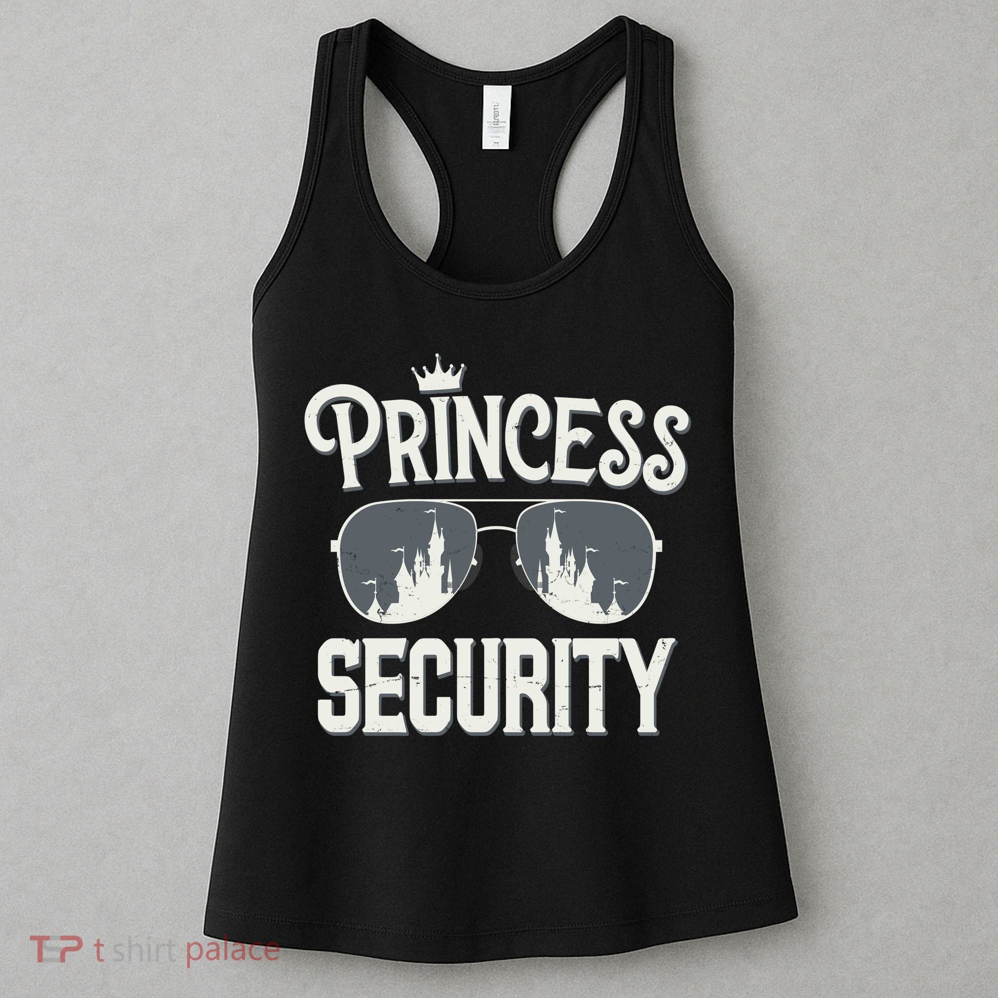 Princess Security Protection Birthday Party Matching Family Women's Tank Top