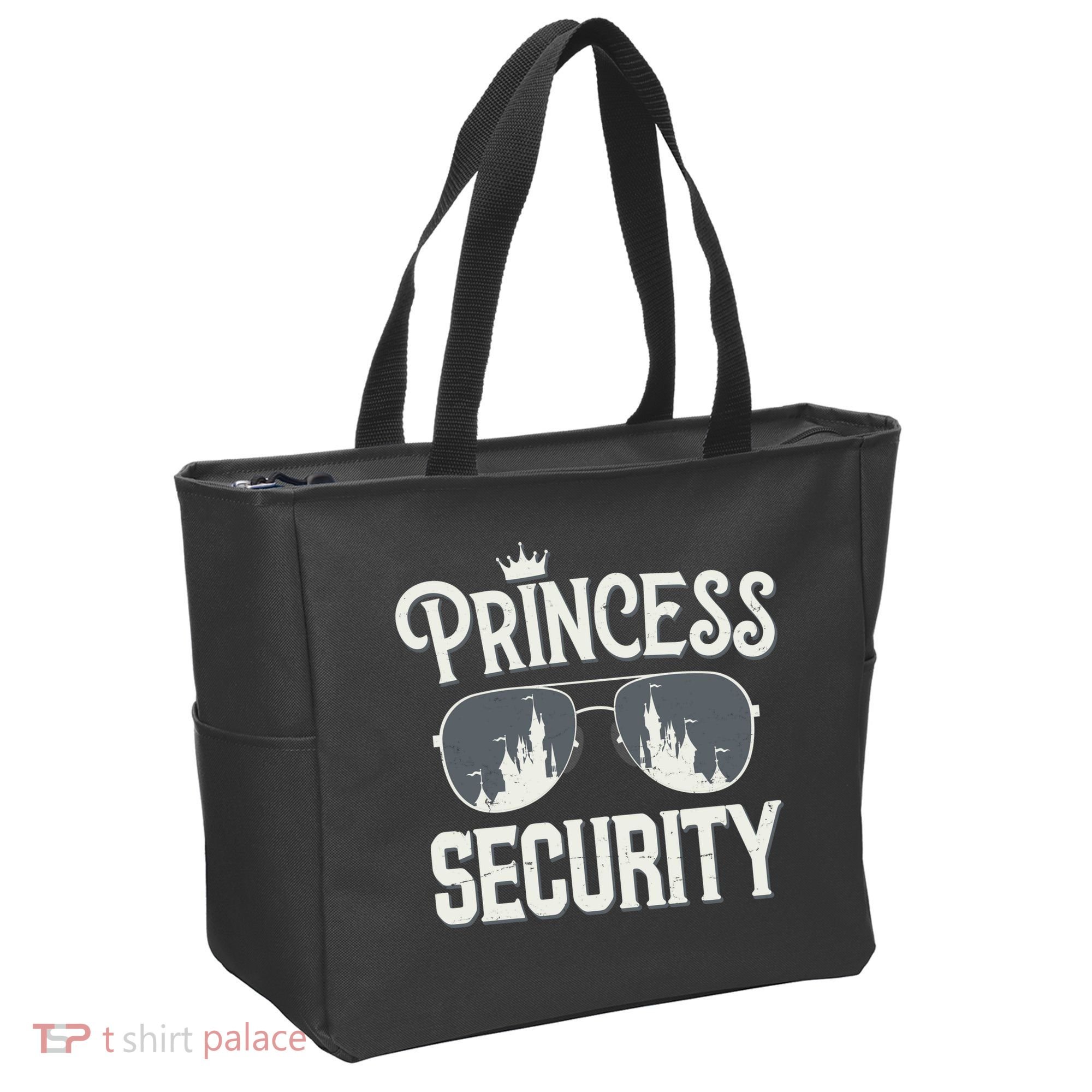 Princess Security Protection Birthday Party Matching Family Tote Bag