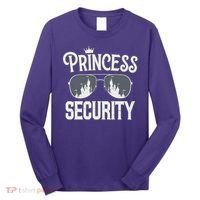 Princess Security Protection Birthday Party Matching Family Long Sleeve Shirt thumb 0