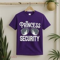 Princess Security Protection Birthday Party Matching Family T-Shirt thumb 2