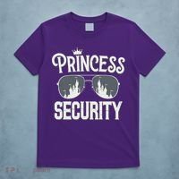 Princess Security Protection Birthday Party Matching Family T-Shirt thumb 5