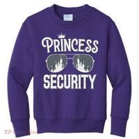 Princess Security Protection Birthday Party Matching Family Kids Sweatshirt thumb 0