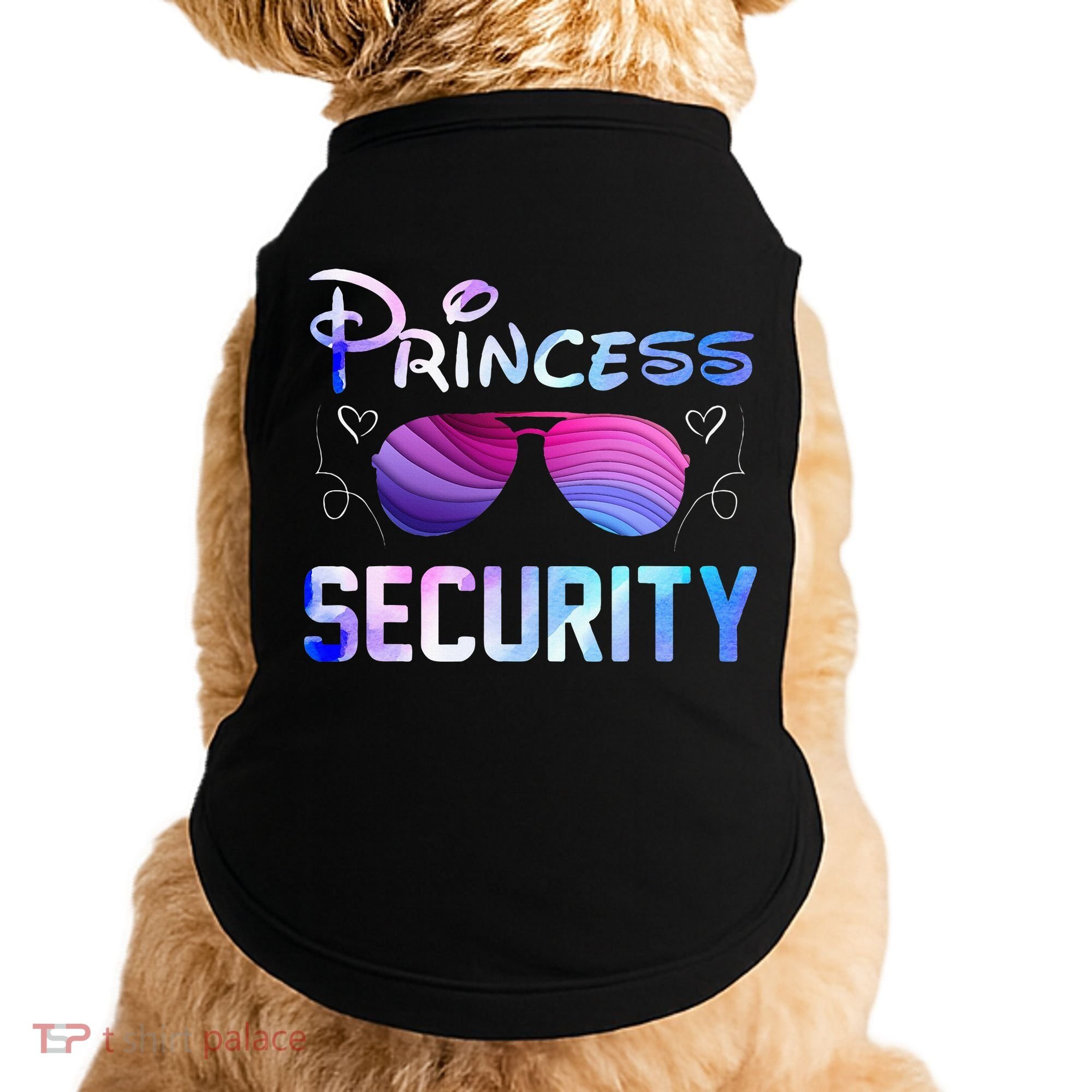 Princess Security Perfects Art For Dad or Boyfriend Doggie Tank