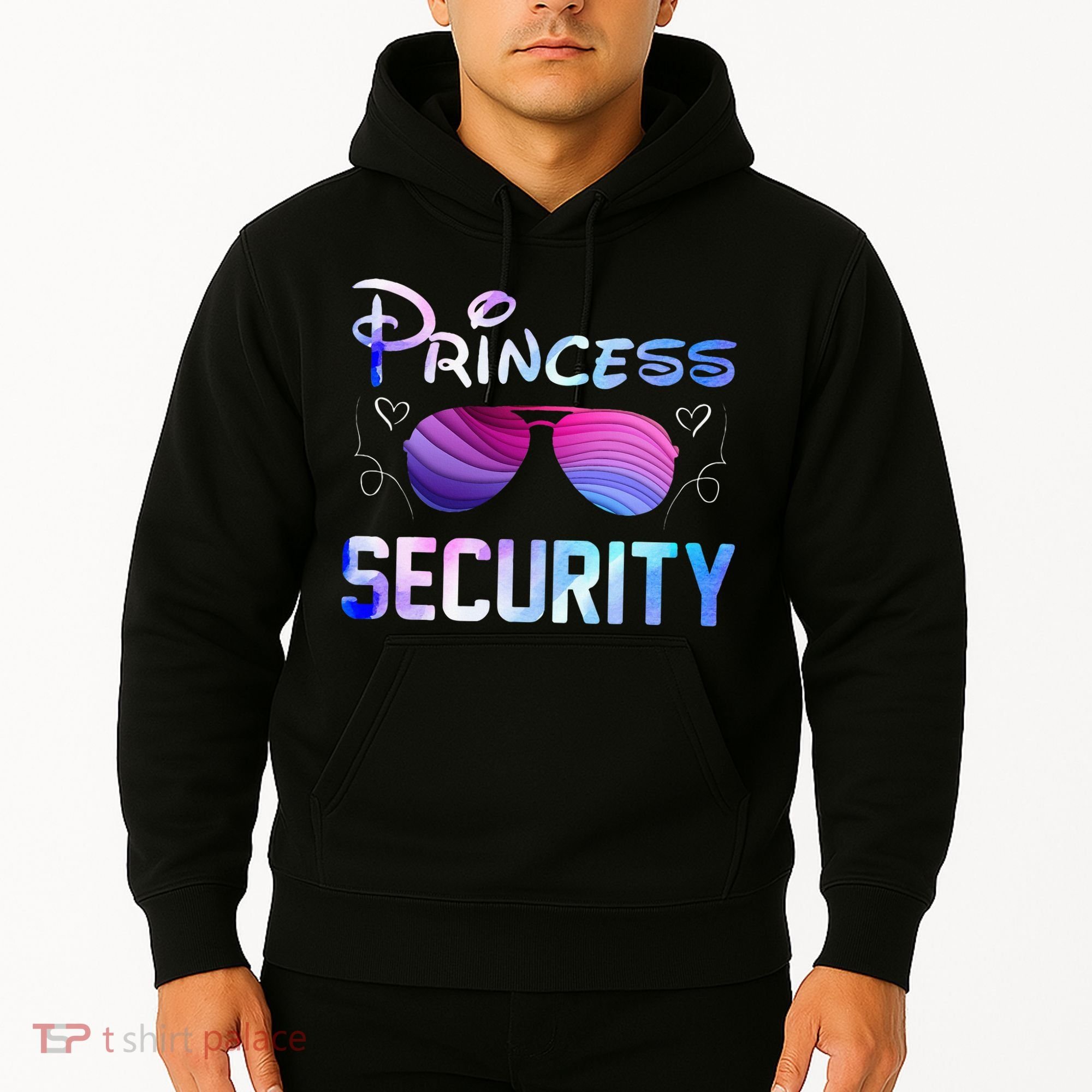 Princess Security Perfects Art For Dad or Boyfriend Hoodie