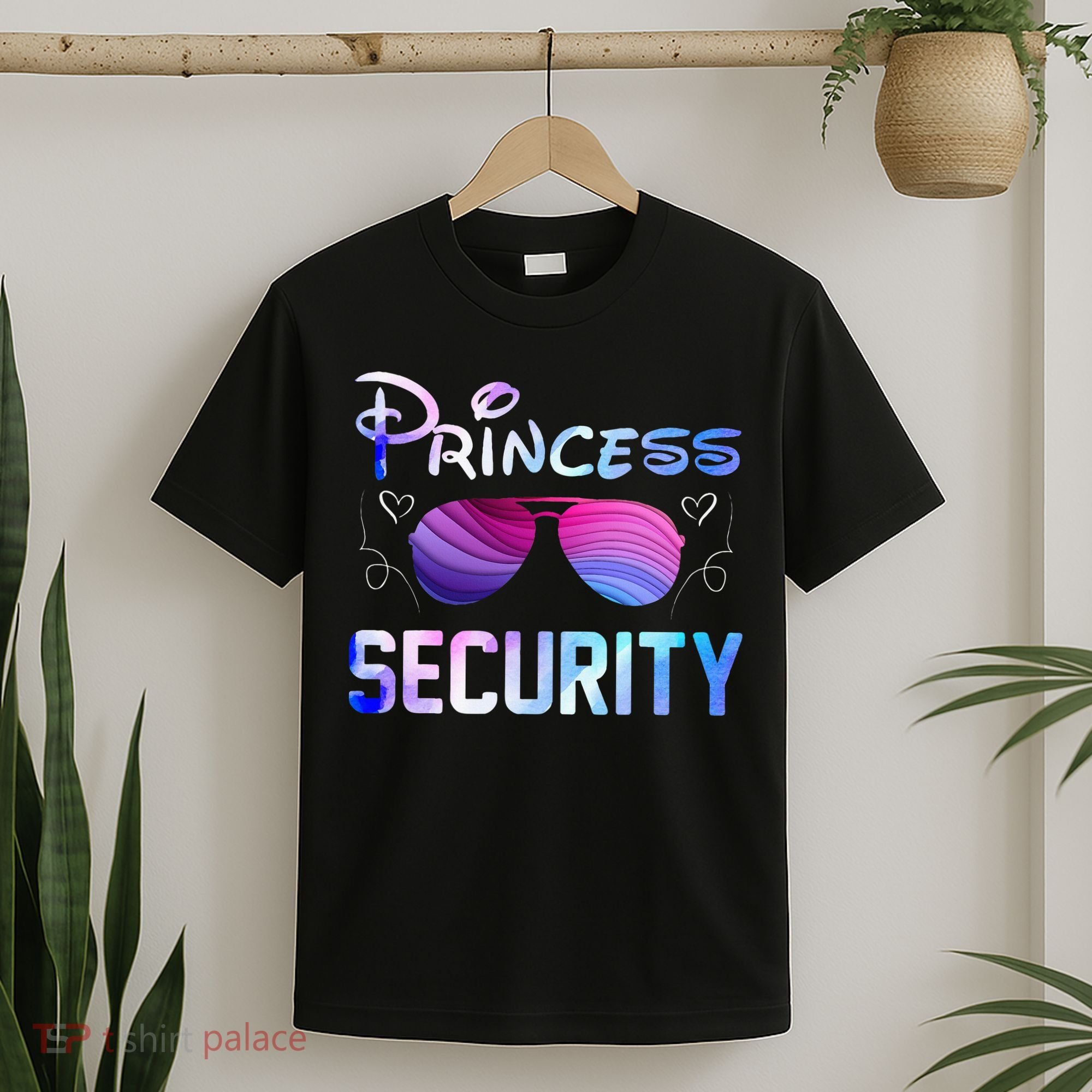 Princess Security Perfects Art For Dad or Boyfriend T-Shirt
