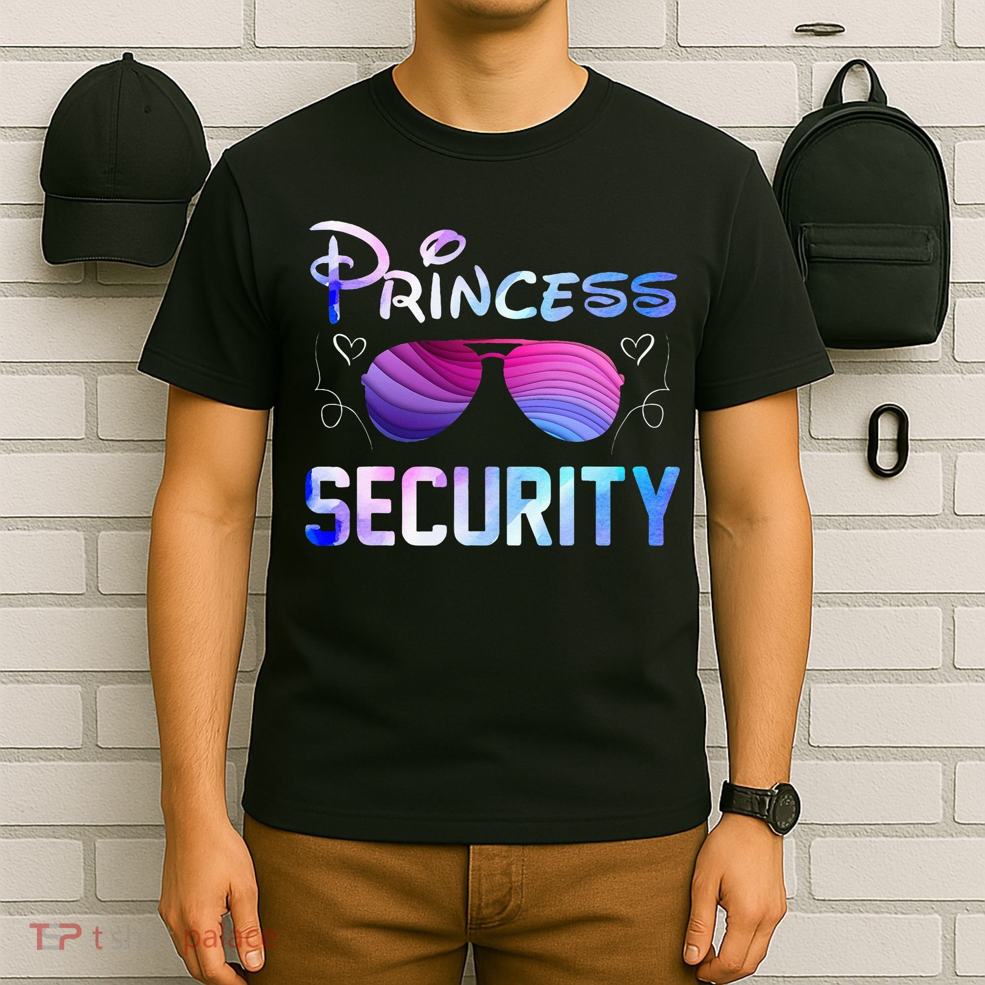 Princess Security Perfects Art For Dad or Boyfriend T-Shirt