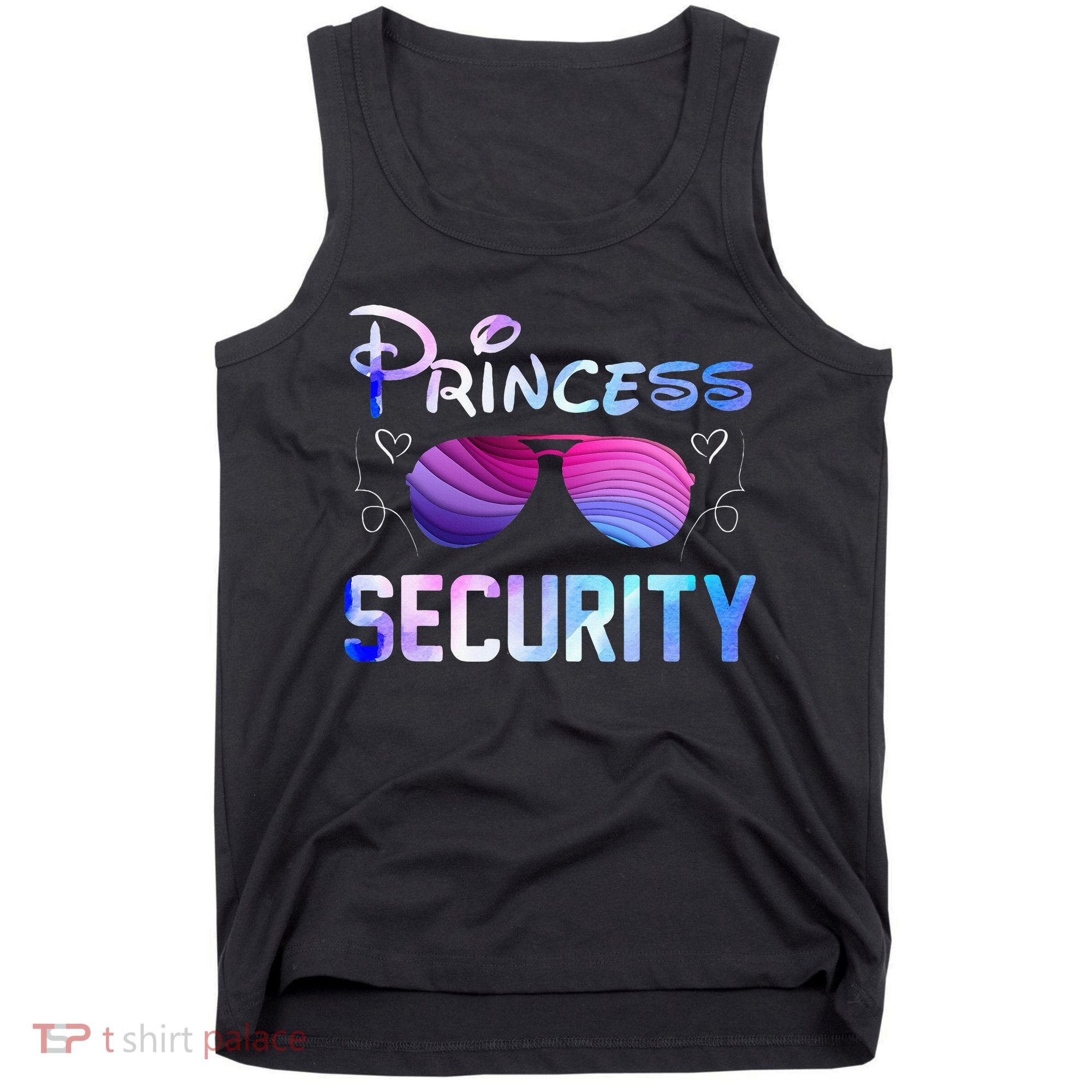 Princess Security Perfects Art For Dad or Boyfriend Tank Top