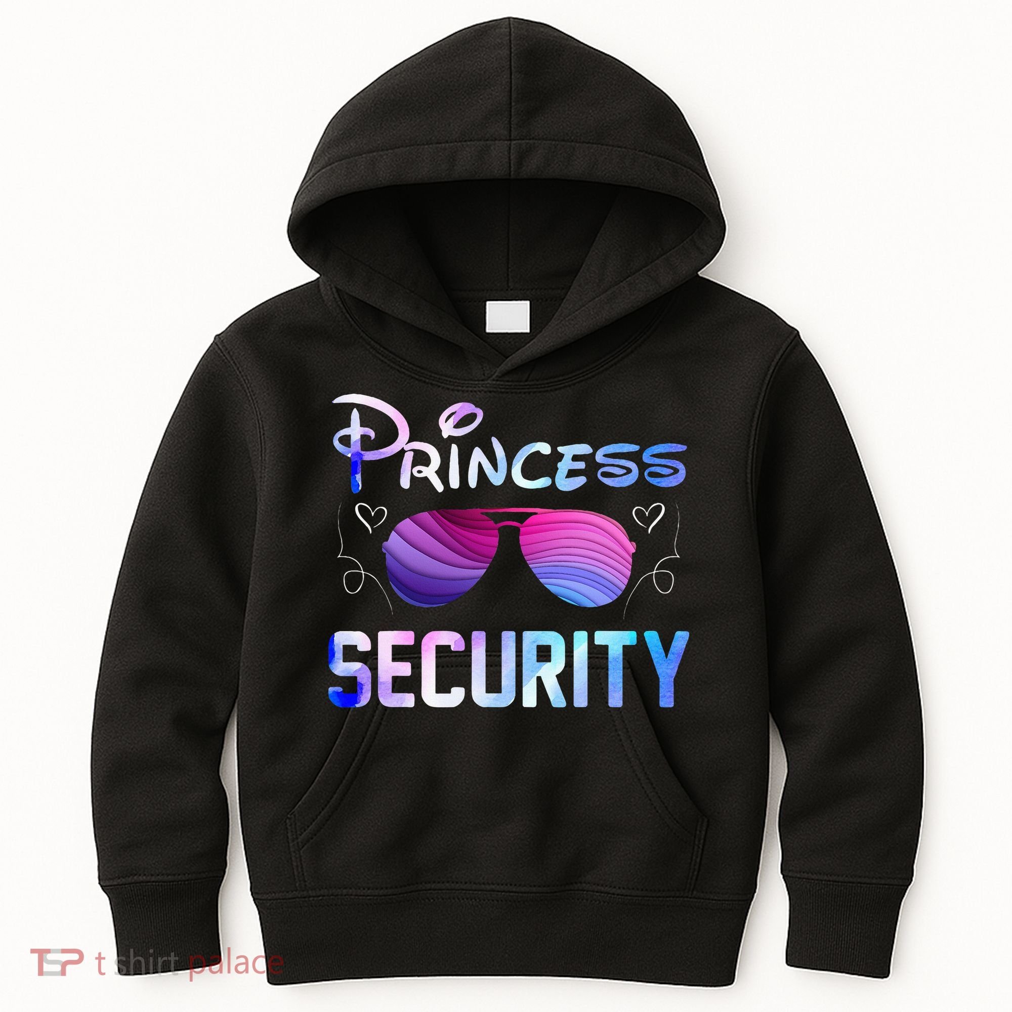 Princess Security Perfects Art For Dad or Boyfriend Kids Hoodie