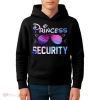 Princess Security Perfects Art For Dad or Boyfriend Kids Hoodie thumb 4
