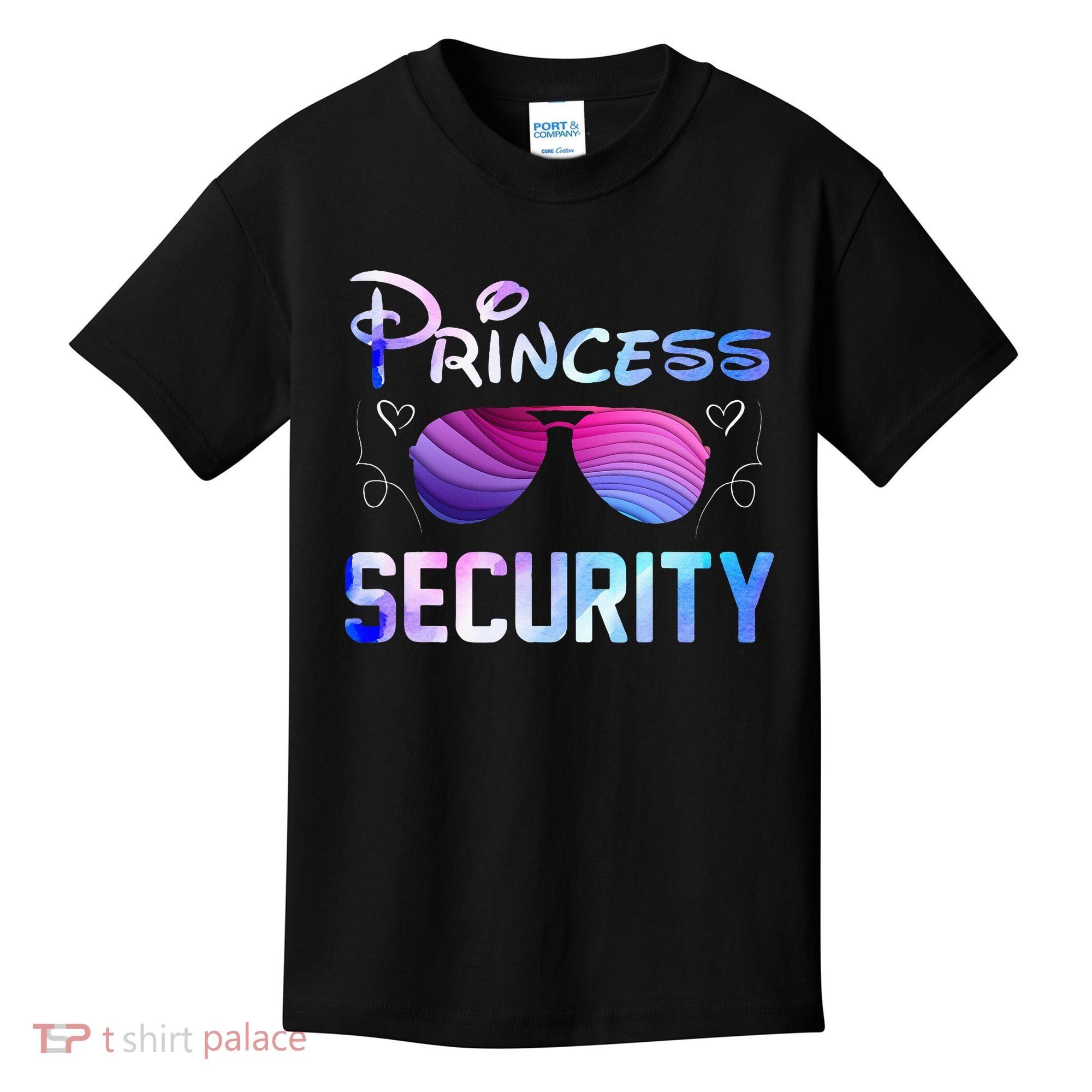 Princess Security Perfects Art For Dad or Boyfriend Kids T-Shirt