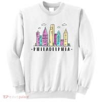 Philadelphia Skyline Pennsylvania Souvenir Gift Sweatshirt thumb 0