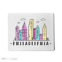 Philadelphia Skyline Pennsylvania Souvenir Gift Mousepad thumb 0