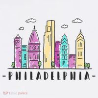 Philadelphia Skyline Pennsylvania Souvenir Gift Mousepad thumb 1