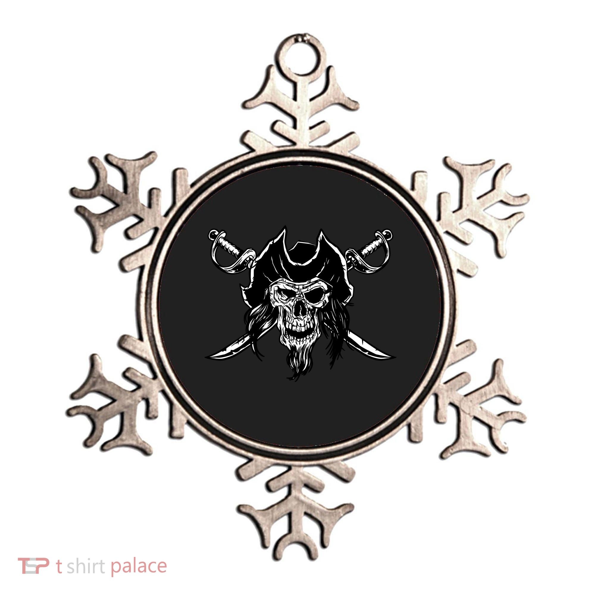 Pirate Skull Ornament