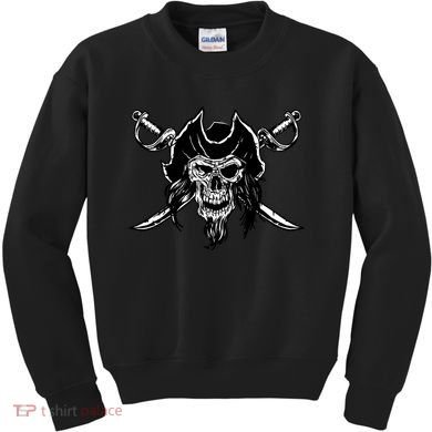 Pirate Skull Kids Sweatshirt