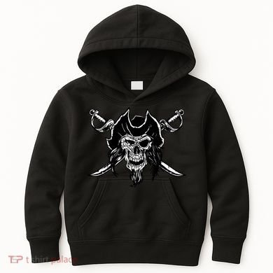 Pirate Skull Kids Hoodie