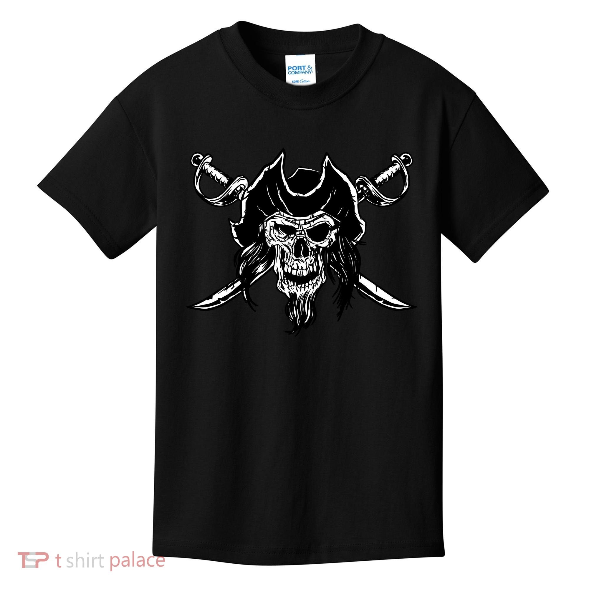 Pirate Skull Kids T-Shirt