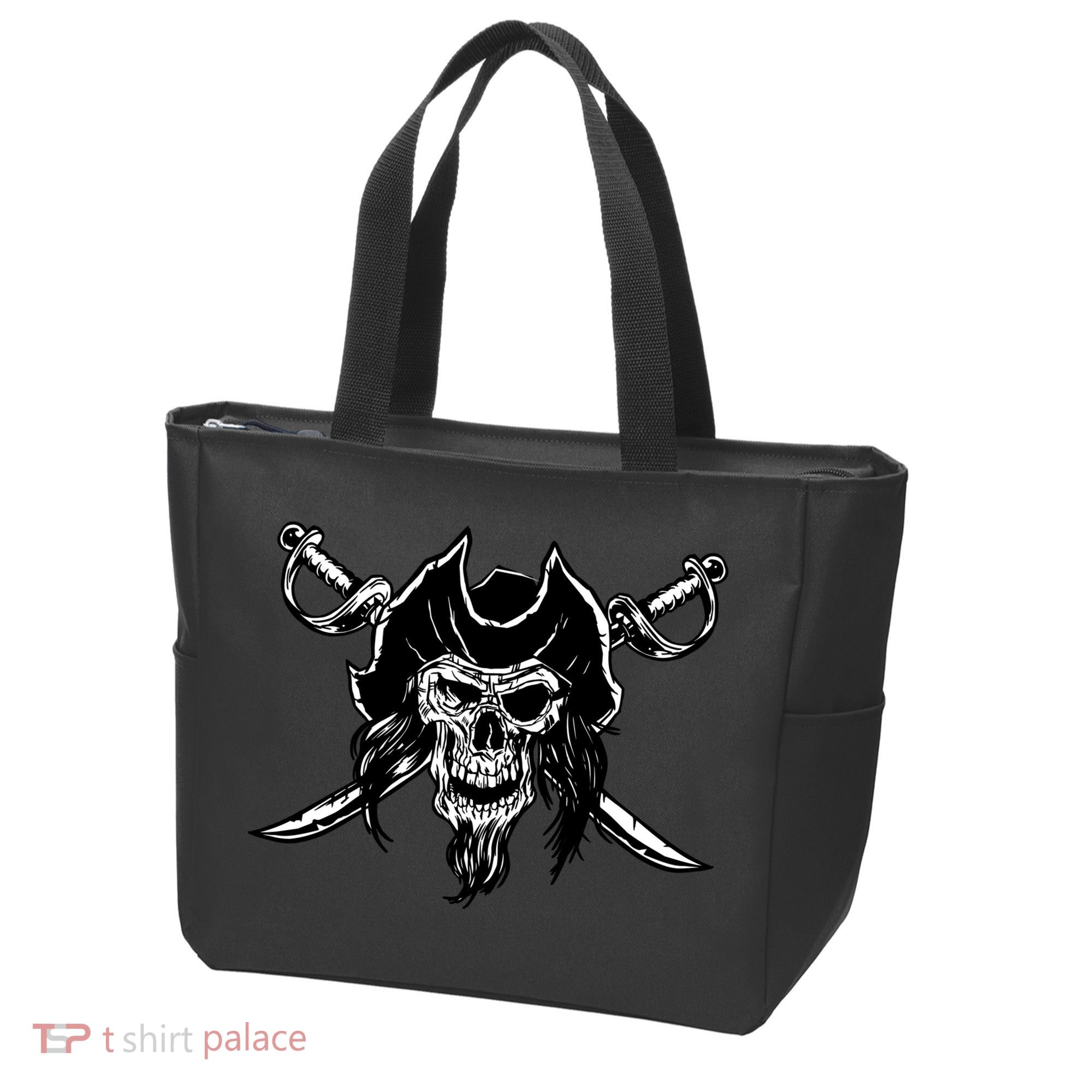Pirate Skull Tote Bag