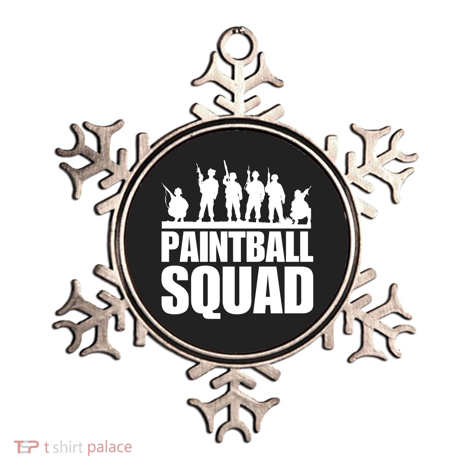 Paintball Squad Ornament