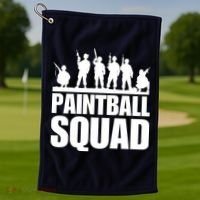 Paintball Squad Golf Towel thumb 1