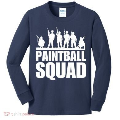 Paintball Squad Kids Long Sleeve Shirt