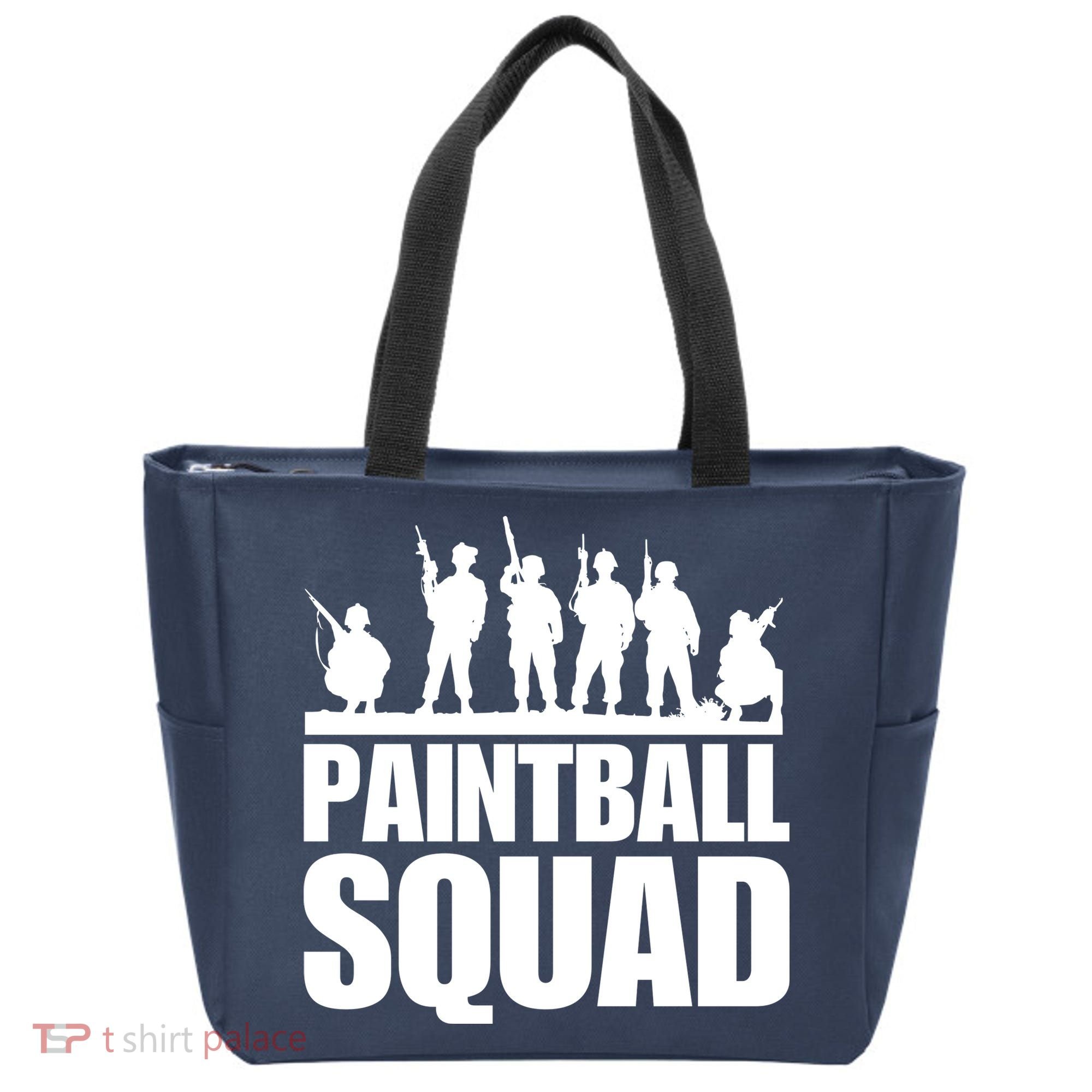 Paintball Squad Tote Bag