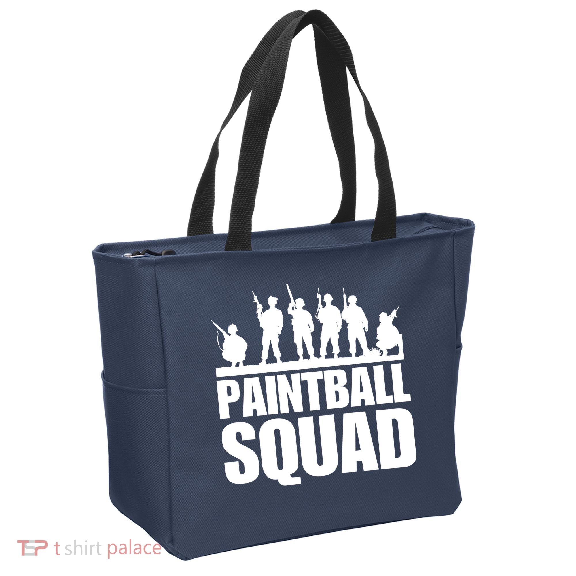 Paintball Squad Tote Bag