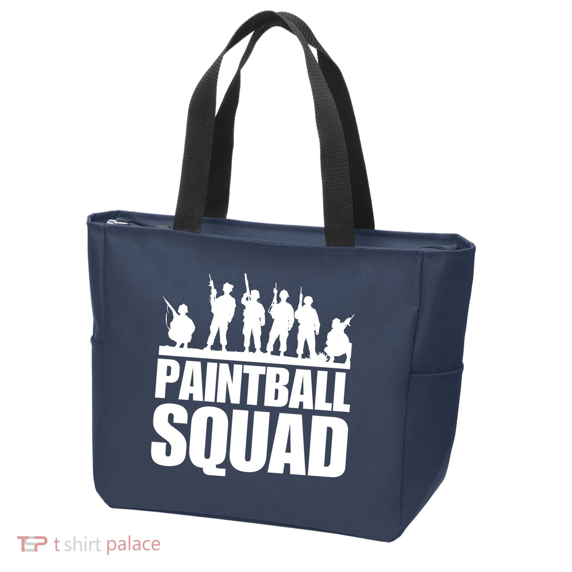 Paintball Squad Tote Bag