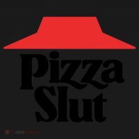 Pizza Slut Pizza Lover Kids Tie-Dye T-Shirt thumb 3