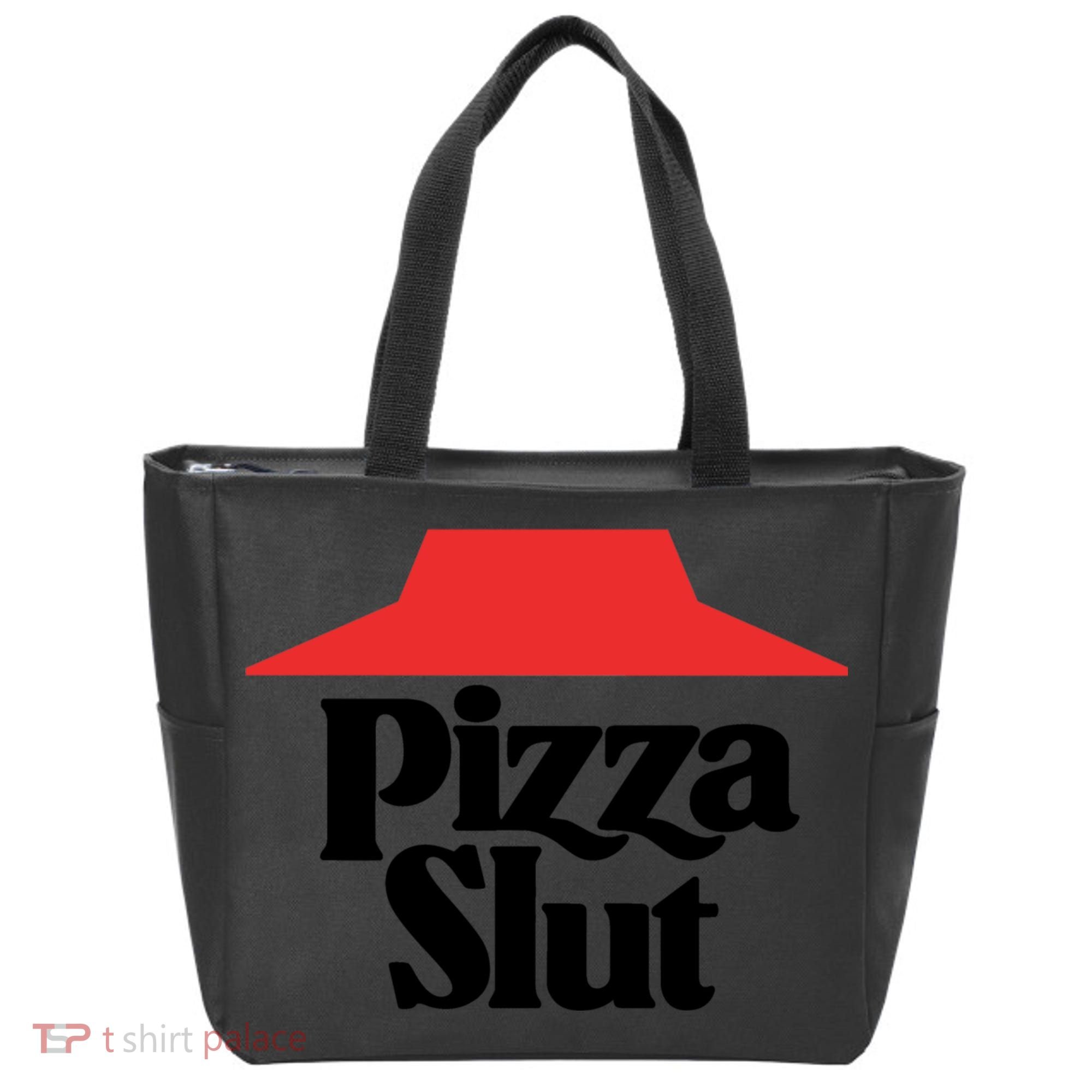 Pizza Slut Pizza Lover Tote Bag