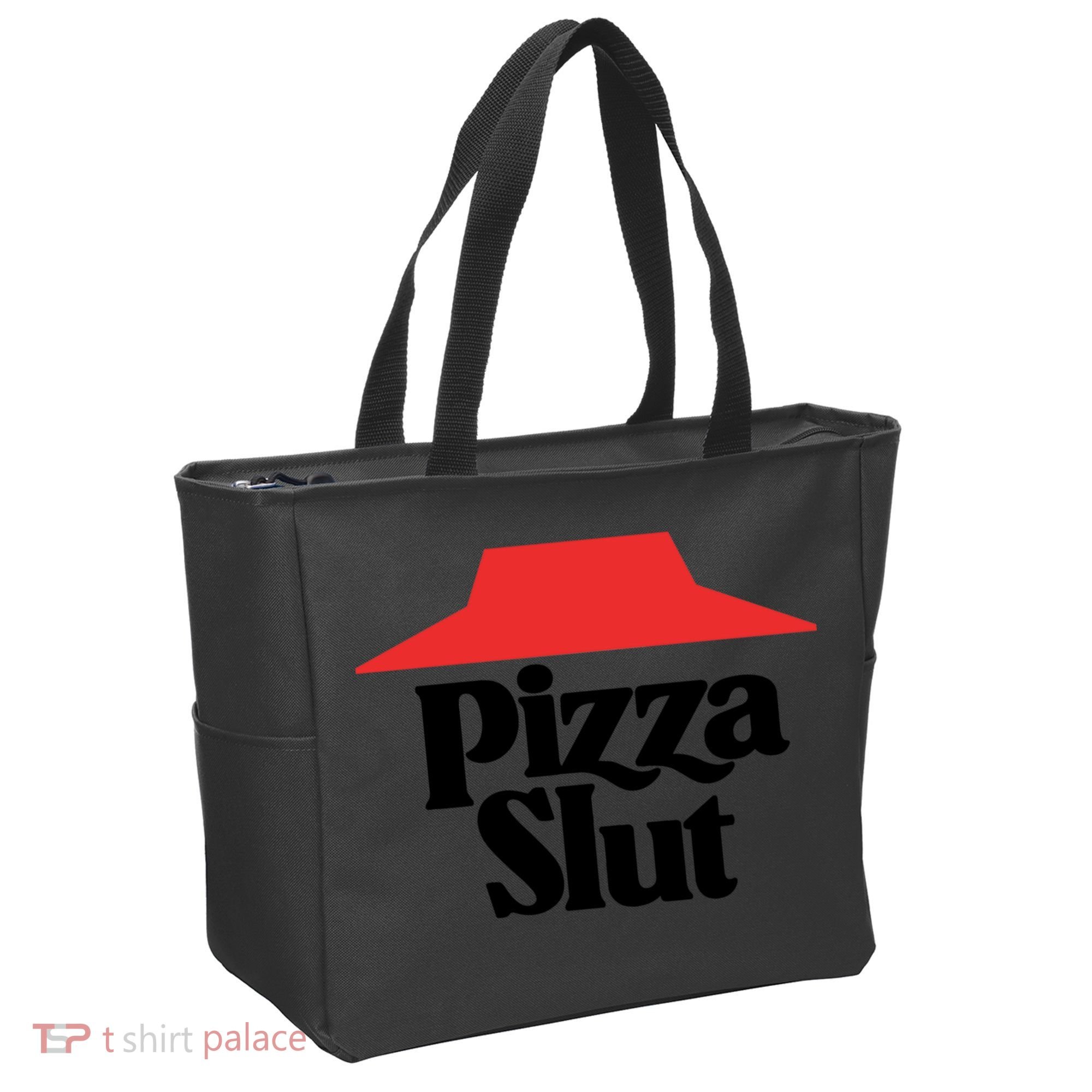 Pizza Slut Pizza Lover Tote Bag
