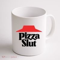 Pizza Slut Pizza Lover Coffee Mug thumb 1