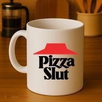 Pizza Slut Pizza Lover Coffee Mug thumb 4