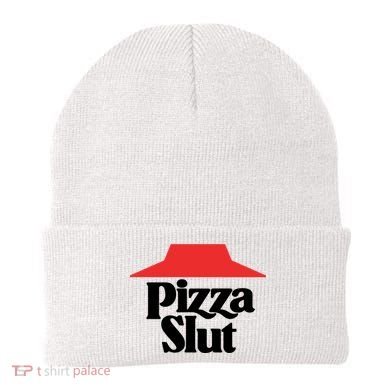 Pizza Slut Pizza Lover Beanie