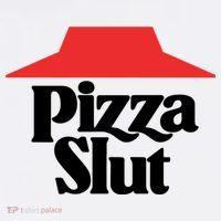 Pizza Slut Pizza Lover Golf Towel thumb 3