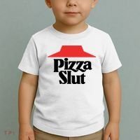 Pizza Slut Pizza Lover Toddler T-Shirt thumb 2