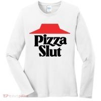 Pizza Slut Pizza Lover Women's Long Sleeve Shirt thumb 0